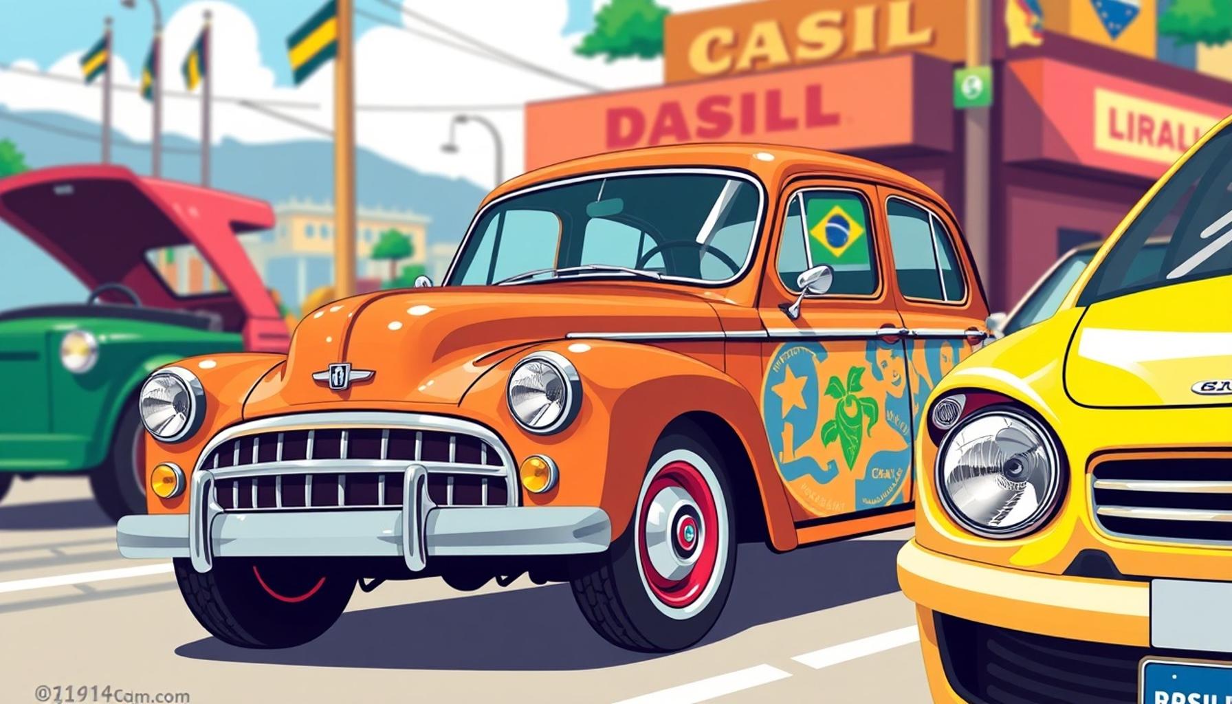 A Influência da Cultura Brasileira no Design de Carros Nacionais