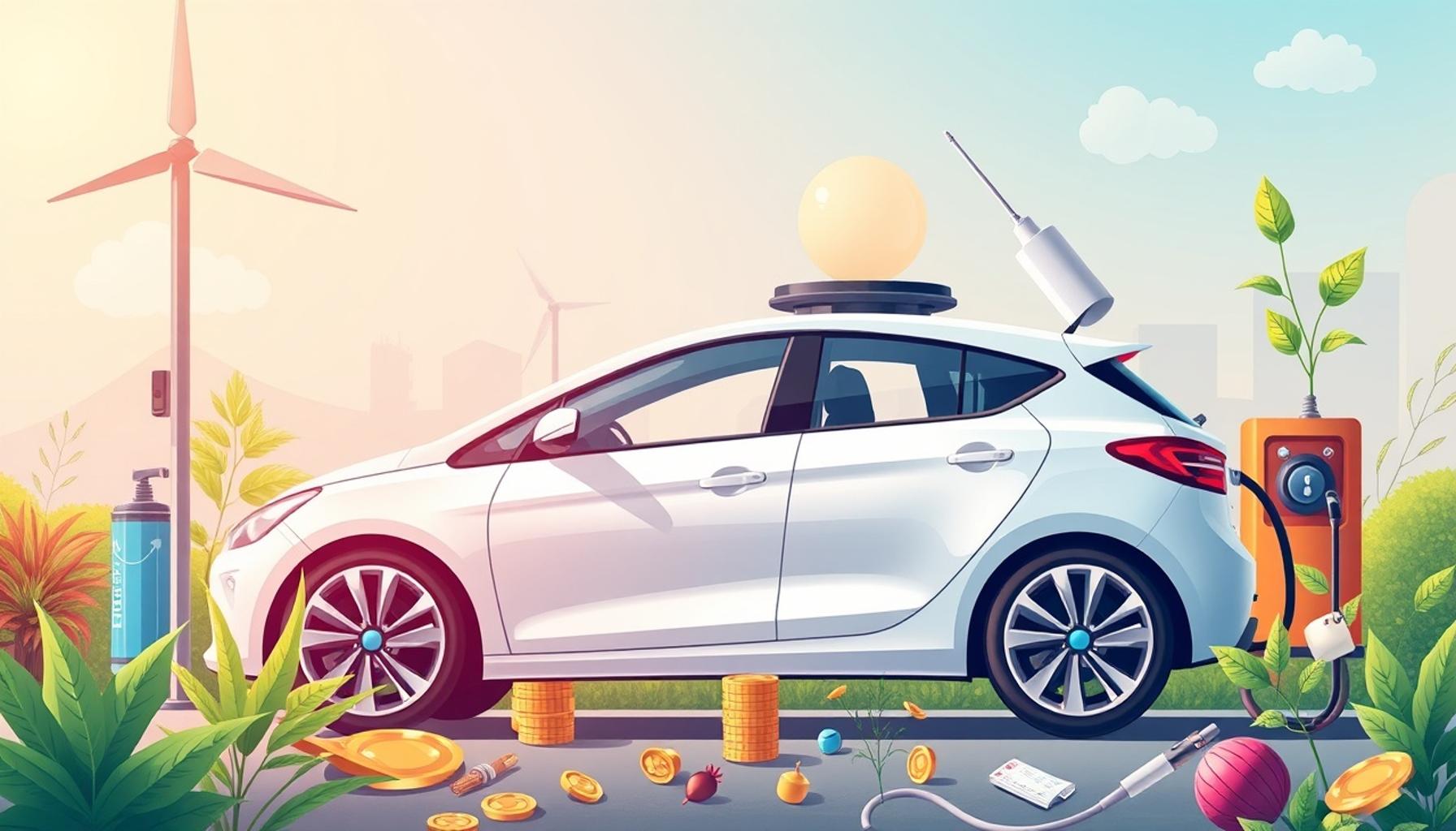 O papel da tecnologia de baterias na eficiência energética dos veículos híbridos